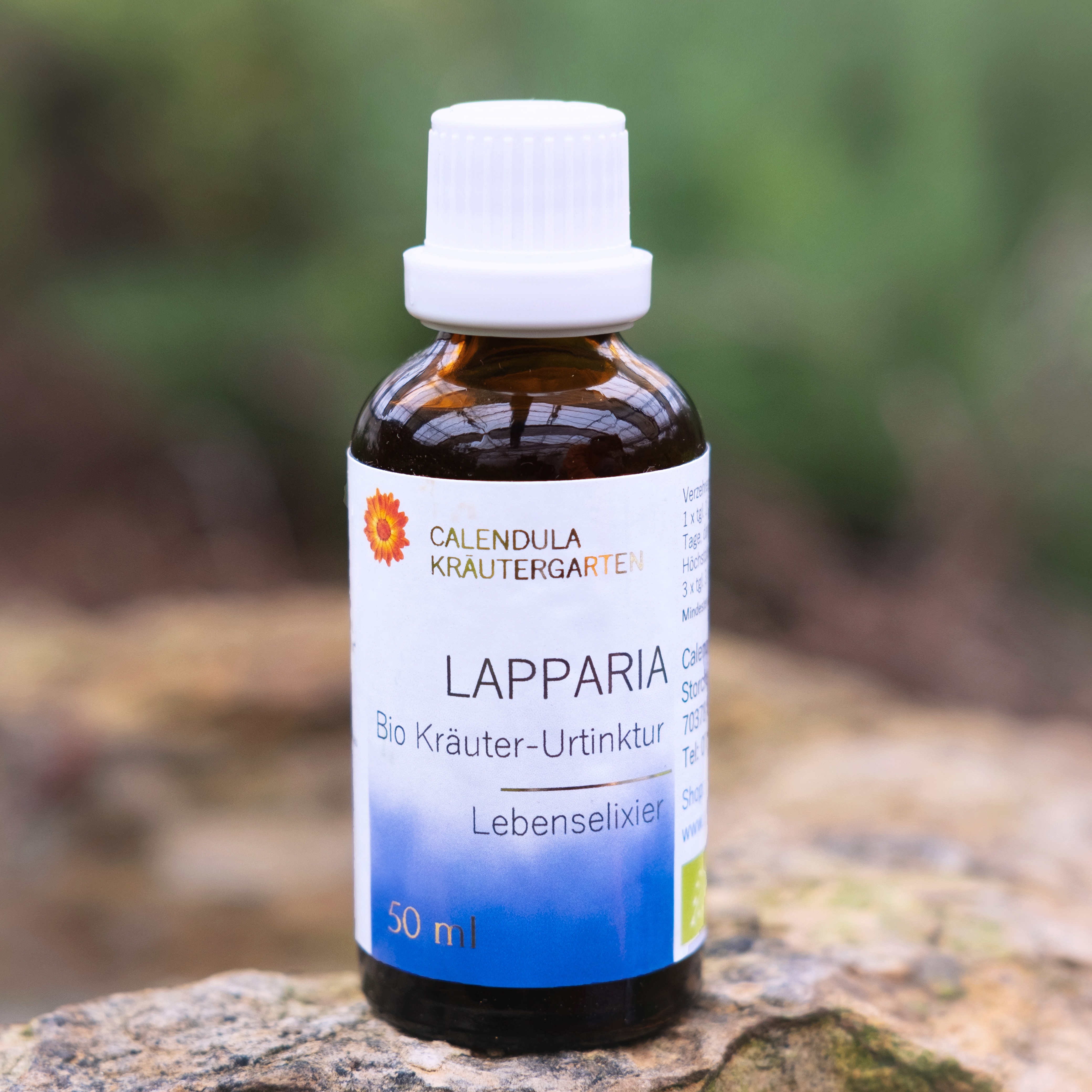 Lapparia, Bio Kräuter-Urtinktur, Lebenselixier 50 ml Lapparia, Bio Kräuter-Urtinktur, Lebenselixier 50 ml
