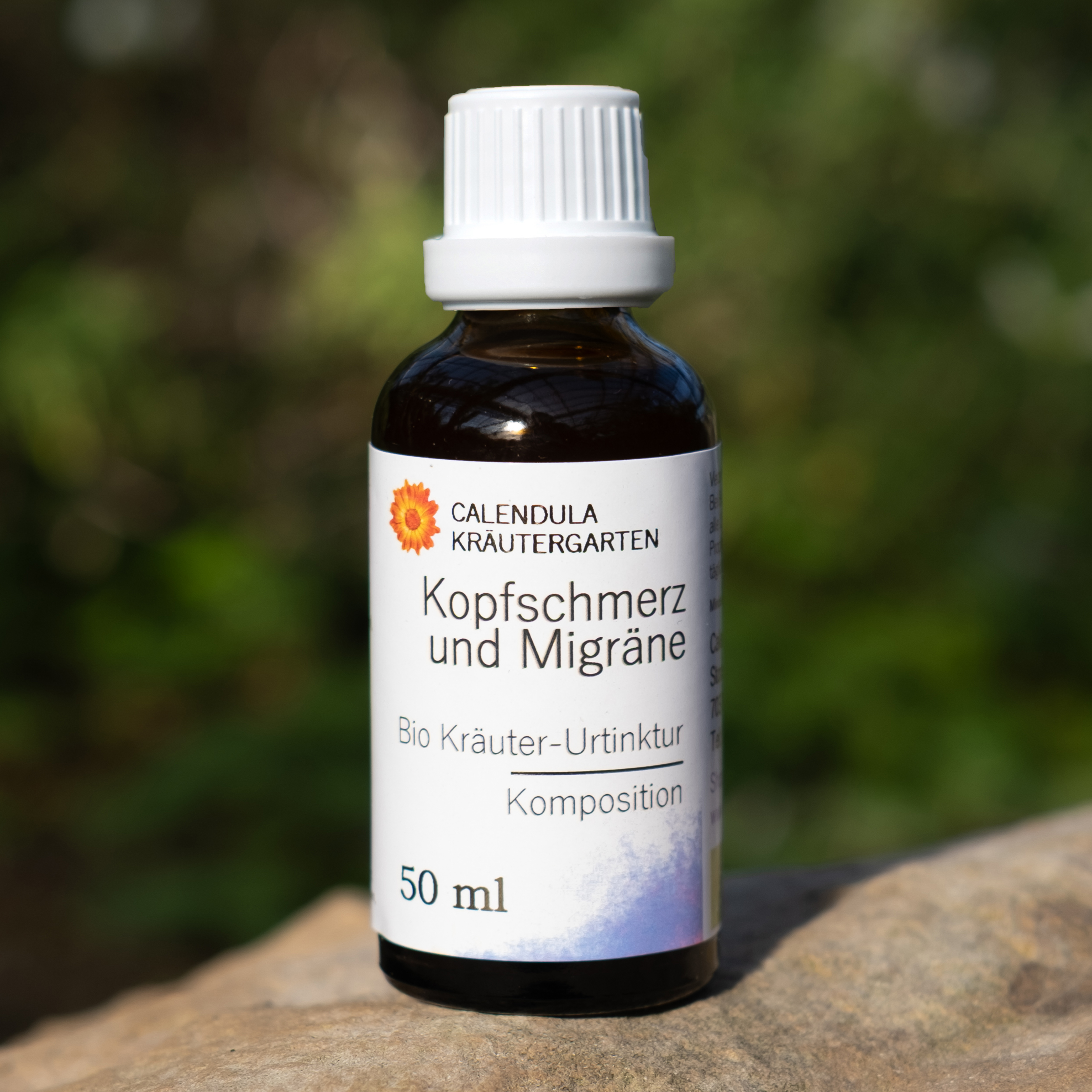 Kopfschmerz und Migräne Bio Kräuter-Urtinktur Komposition 50 ml