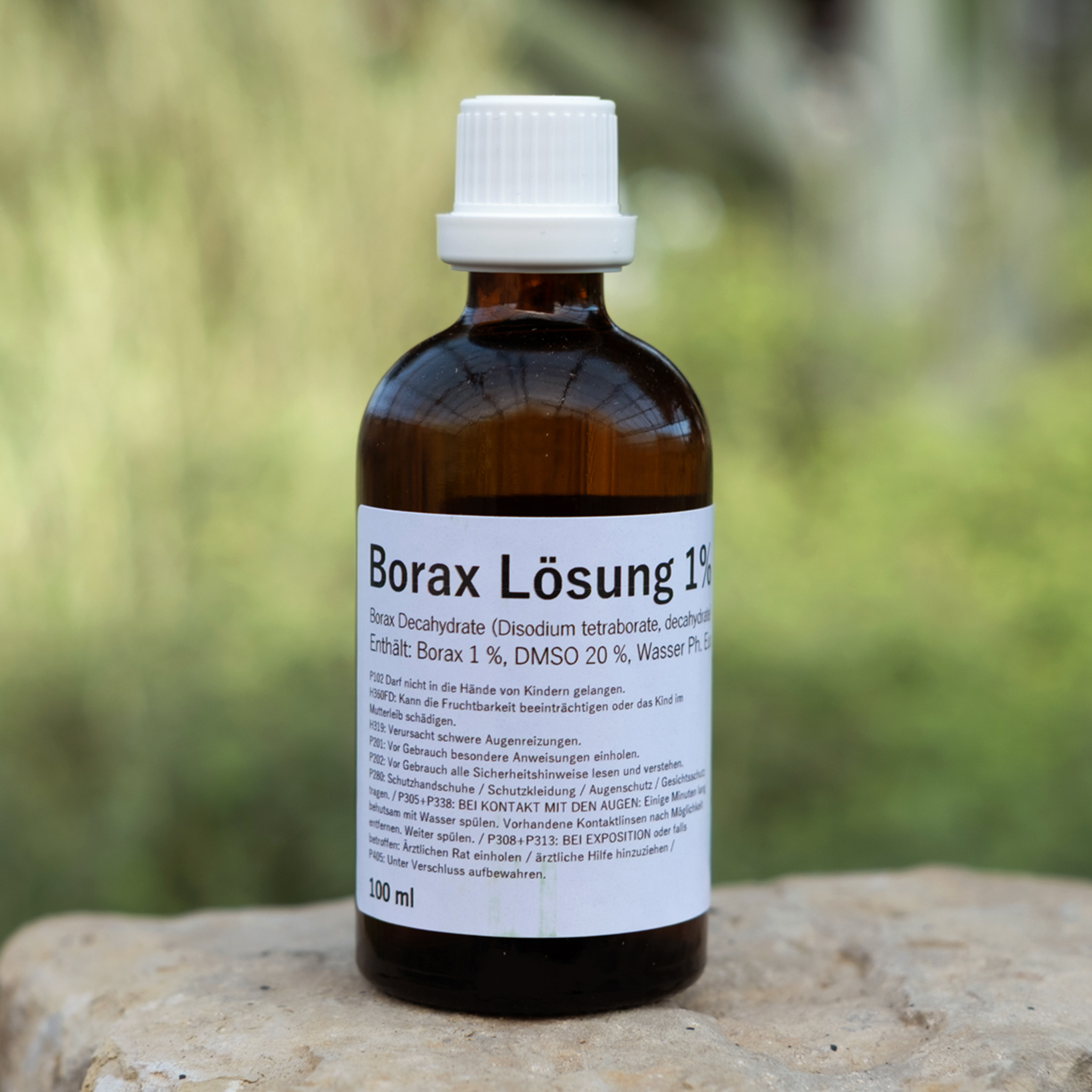 Borax 1% mit DMSO 20% 100 ml