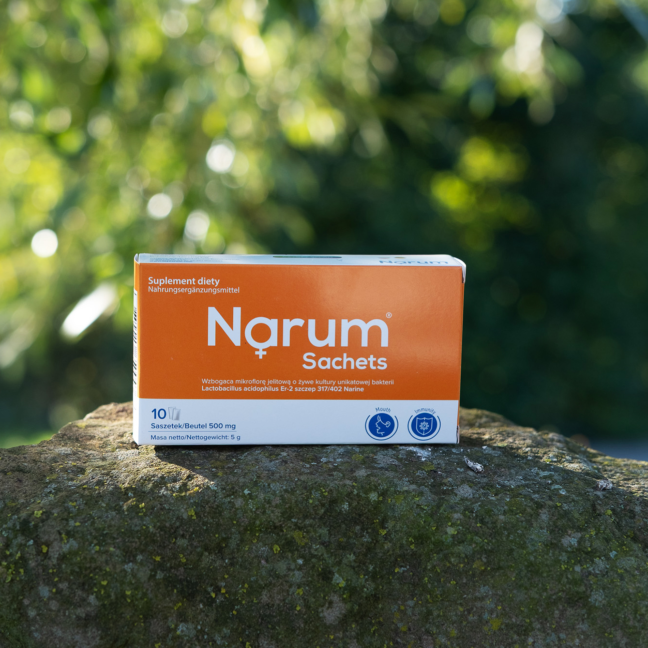 Narum Sachets 500 mg, Pulverform, auf Basis von Narine, 10 Beutel